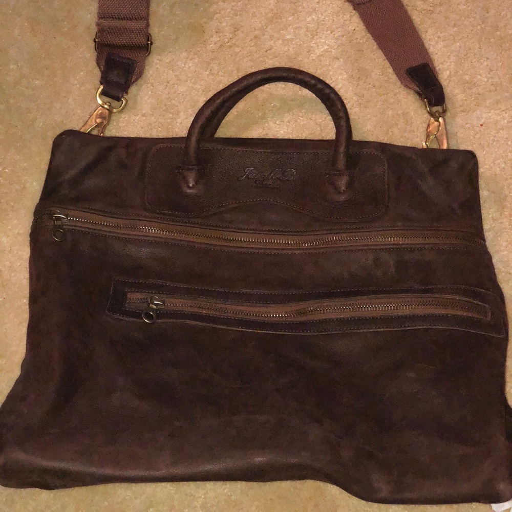 Jas MB Suede Crossbody (large)